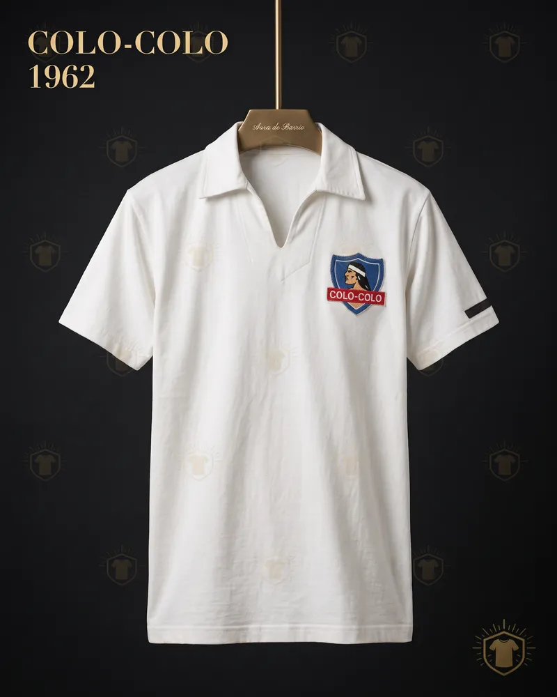 Camiseta local 1962 de Colo-Colo (recreación)