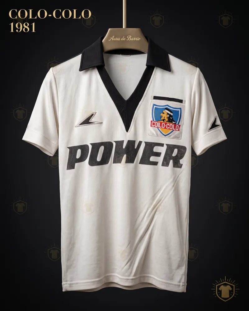 Camiseta local 1981 de Colo-Colo (recreación)