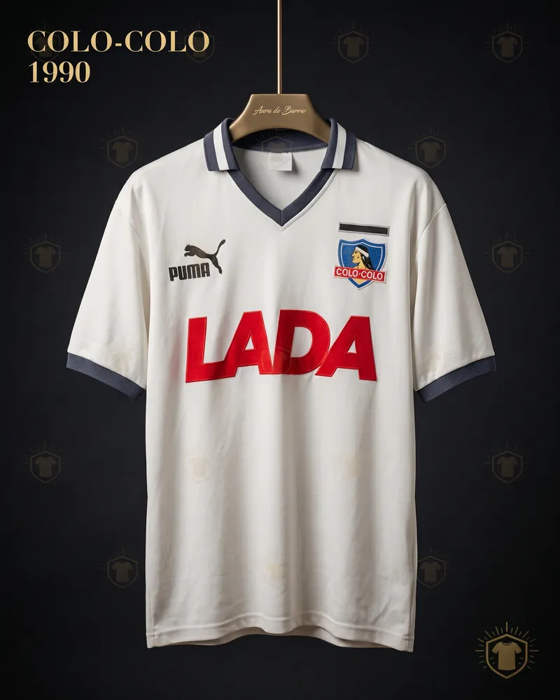 Camiseta local 1990 de Colo-Colo (recreación)