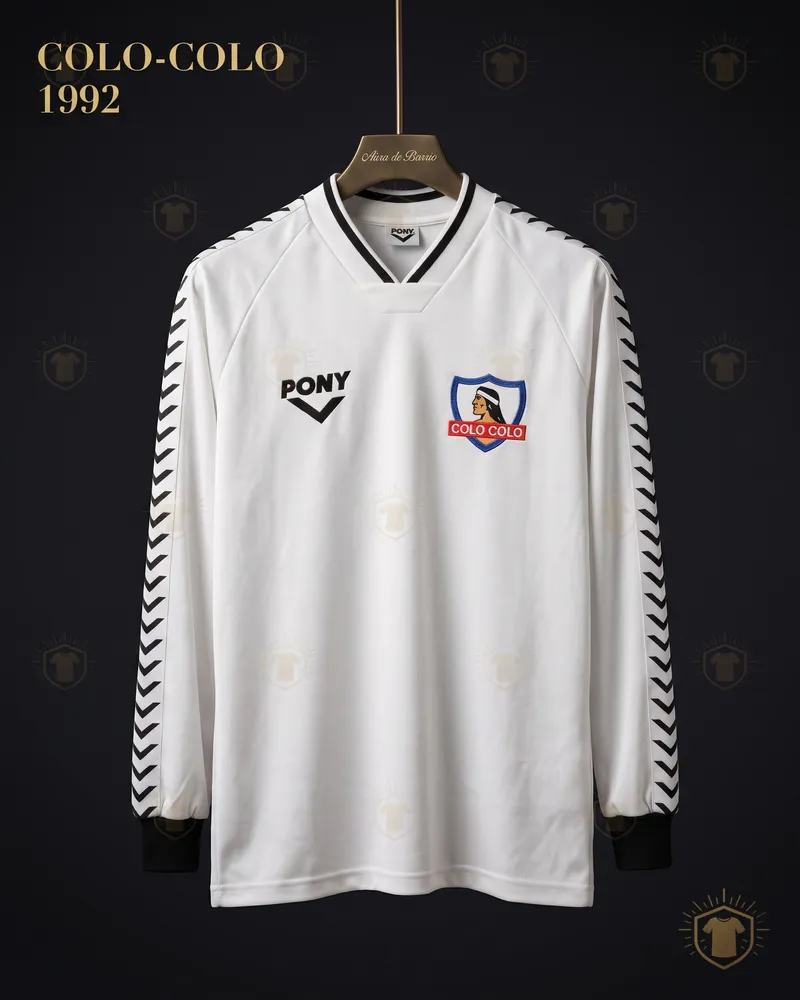 Camiseta local 1992 de Colo-Colo (recreación)
