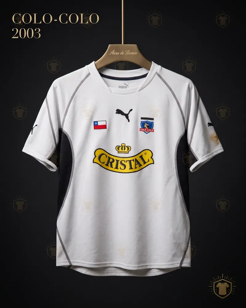 Camiseta local 2003 de Colo-Colo (recreación)