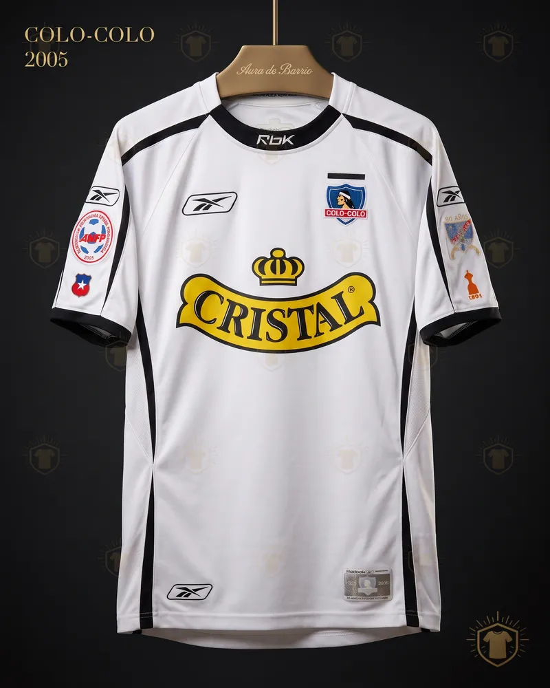 Camiseta local 2005 de Colo-Colo (recreación)