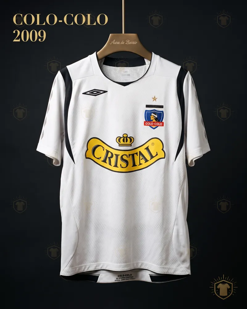 Camiseta local 2009 de Colo-Colo (recreación)
