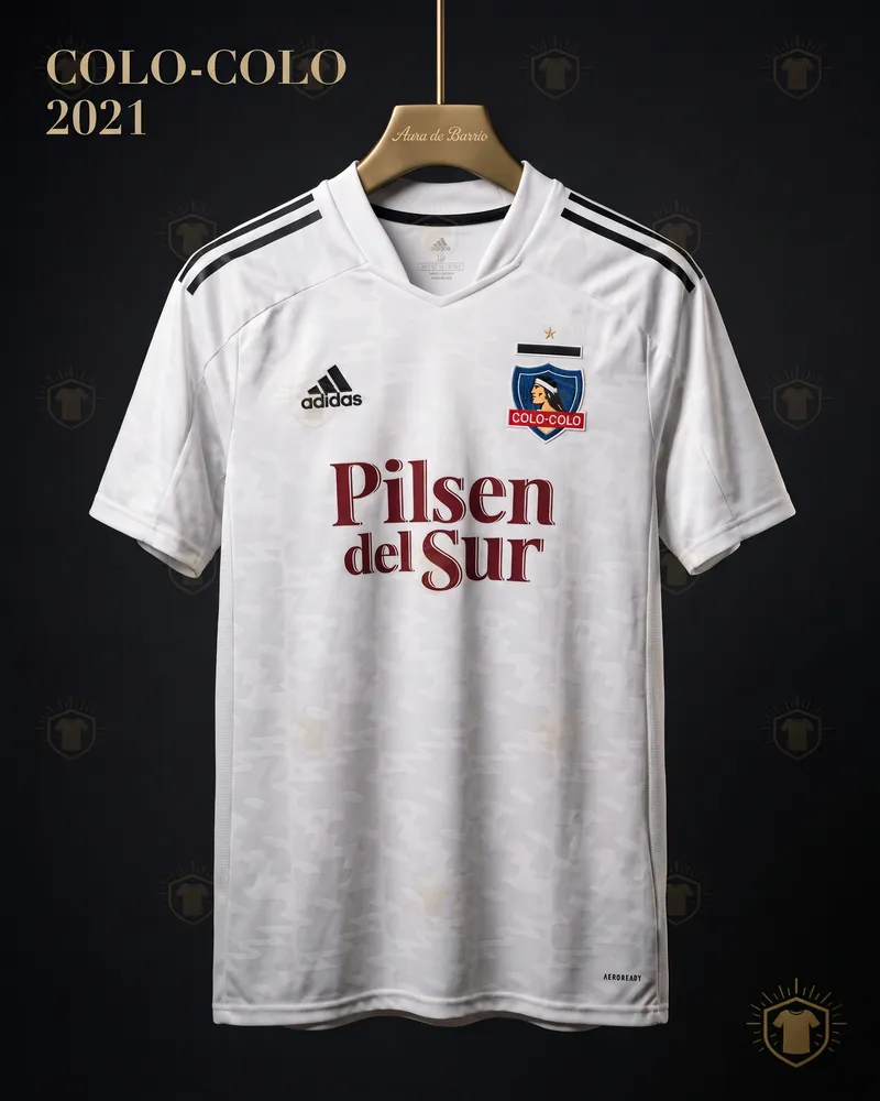 Camiseta local 2021 de Colo-Colo (recreación)