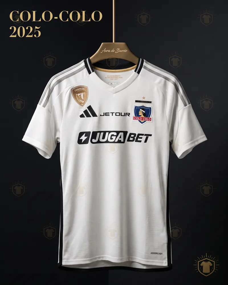 Camiseta local 2025 de Colo-Colo (recreación)
