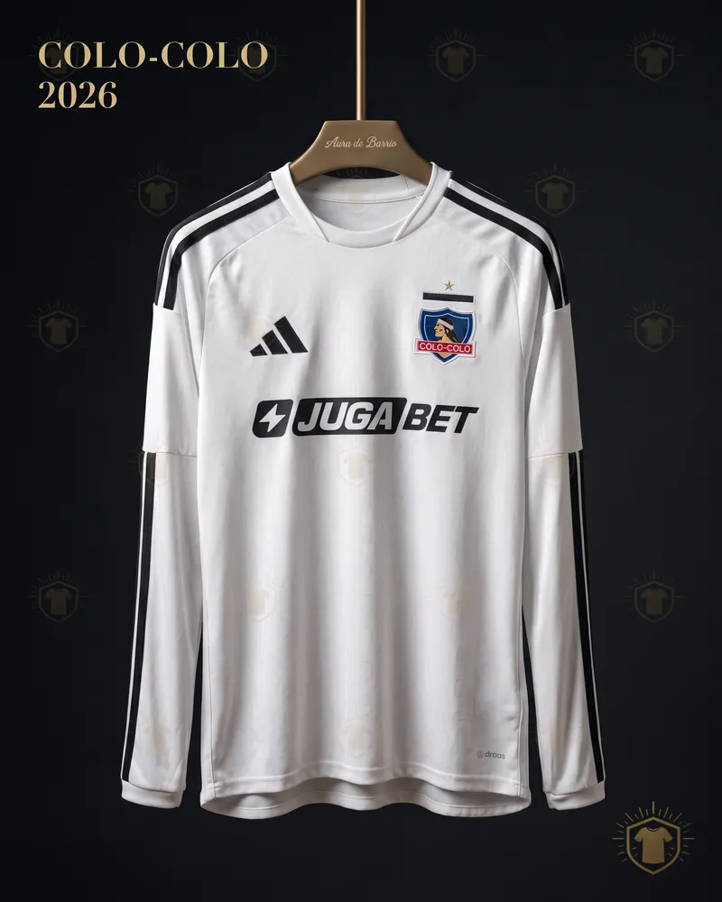 Camiseta local 2026 de Colo-Colo (recreación)