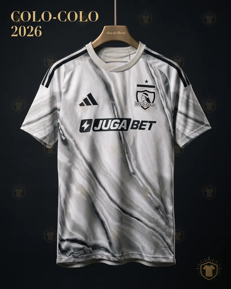 Camiseta tercera 2026 de Colo-Colo (recreación)