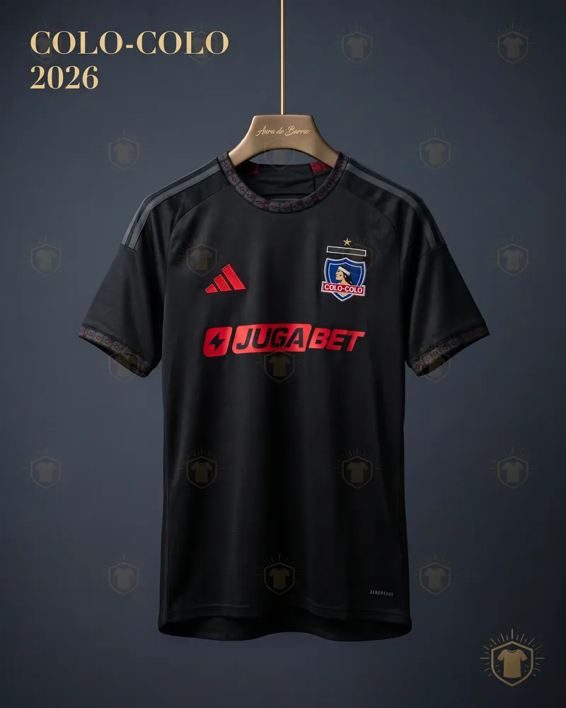Camiseta visitante 2026 de Colo-Colo (recreación)