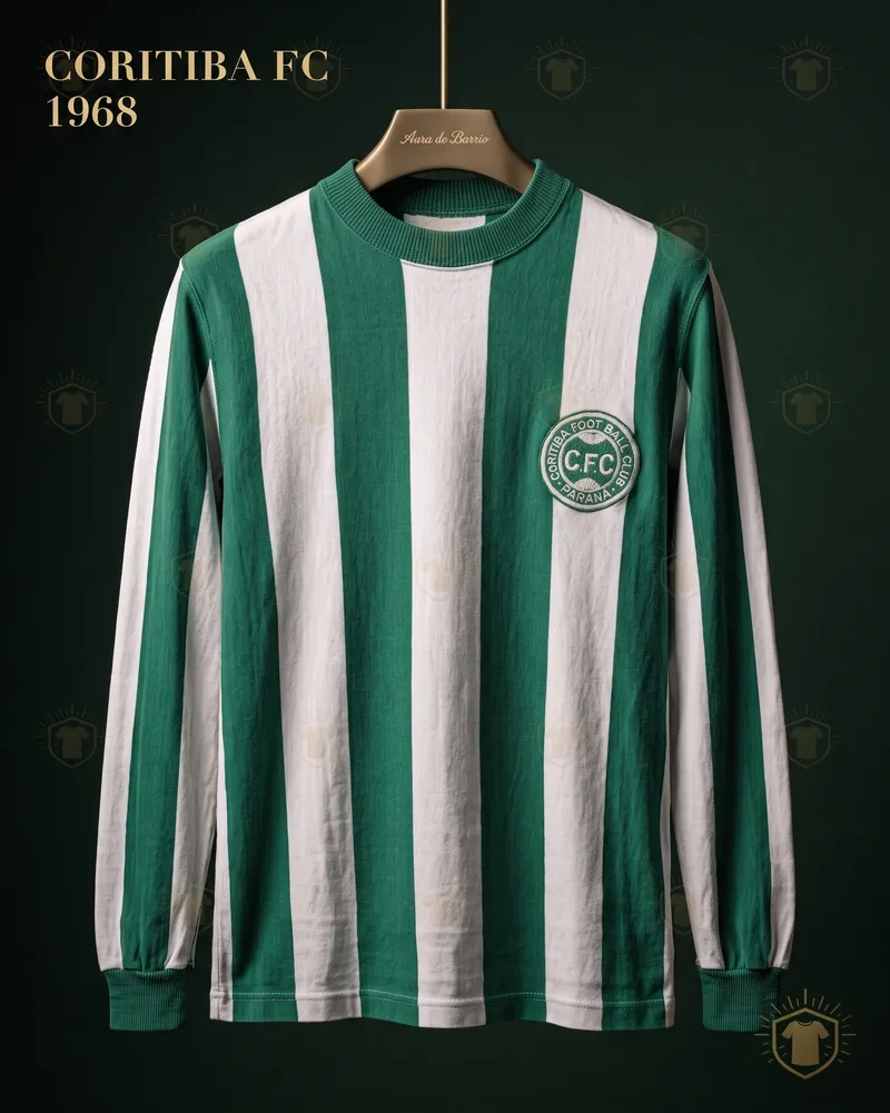 Camiseta visitante 1968 de Coritiba (recreación)