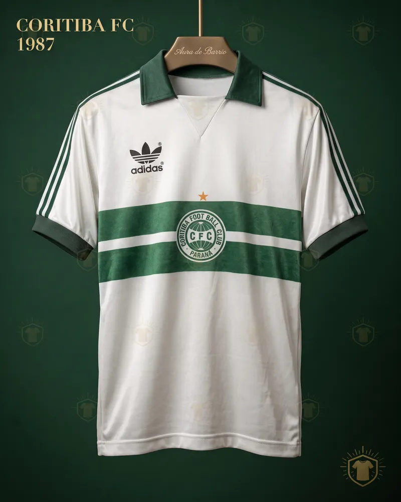Camiseta local 1987 de Coritiba (recreación)