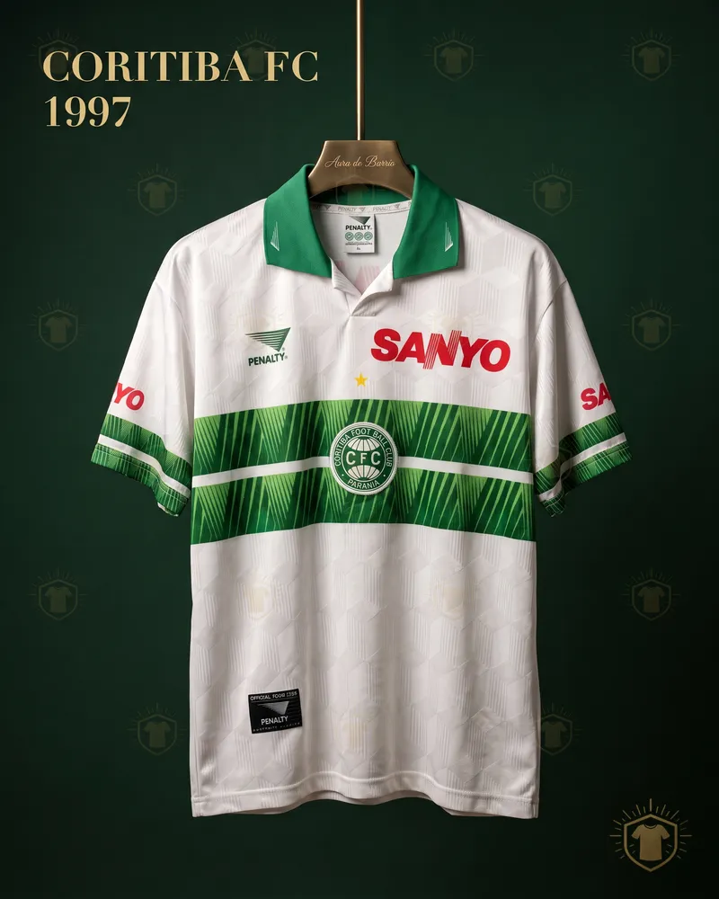 Camiseta local 1998 de Coritiba (recreación)