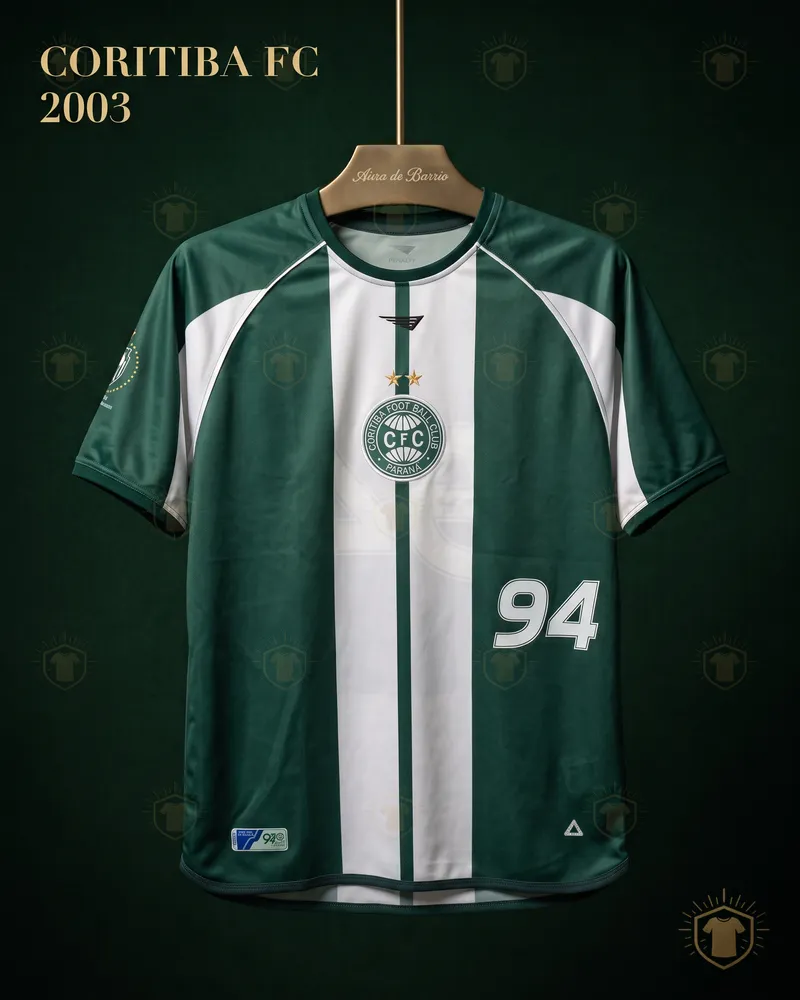Camiseta tercera 2003 de Coritiba (recreación)