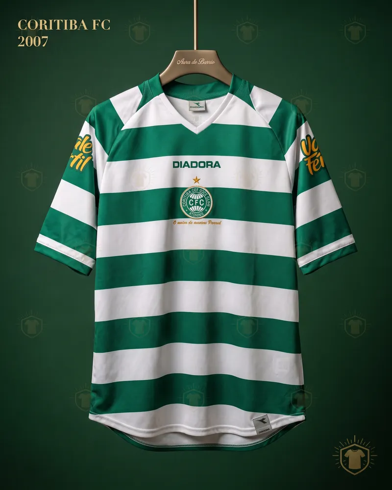 Camiseta tercera 2007 de Coritiba (recreación)