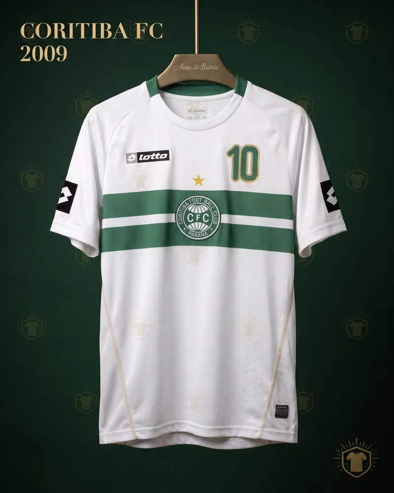 Camiseta local 2009 de Coritiba (recreación)