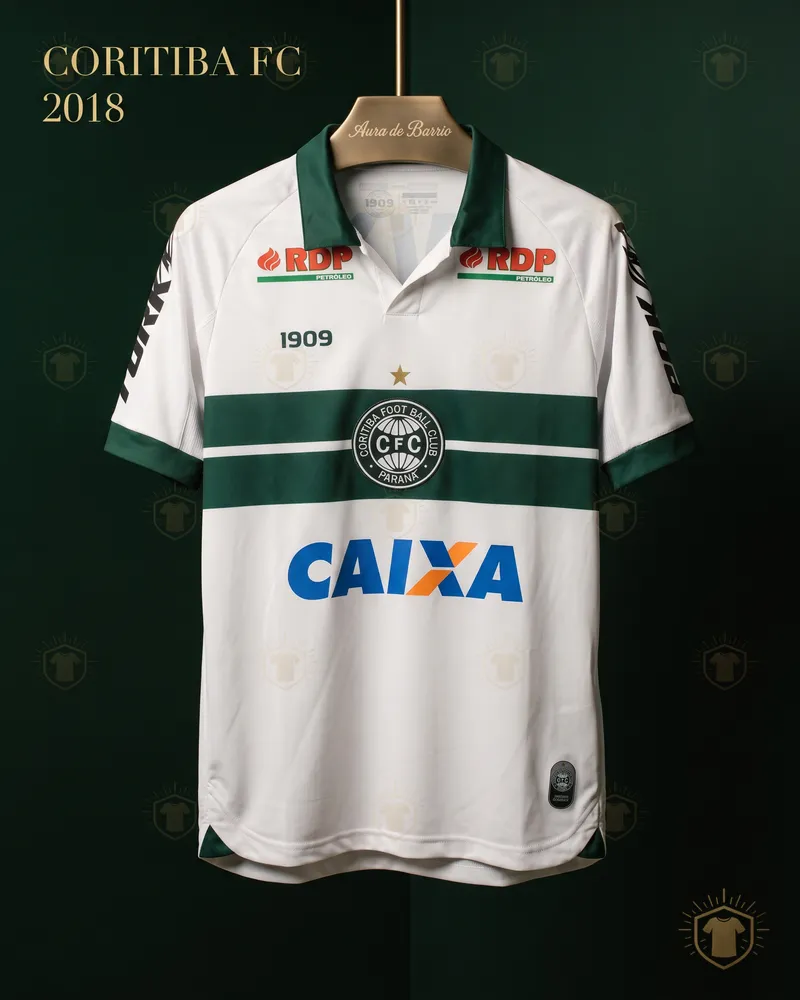Camiseta local 2018 de Coritiba (recreación)