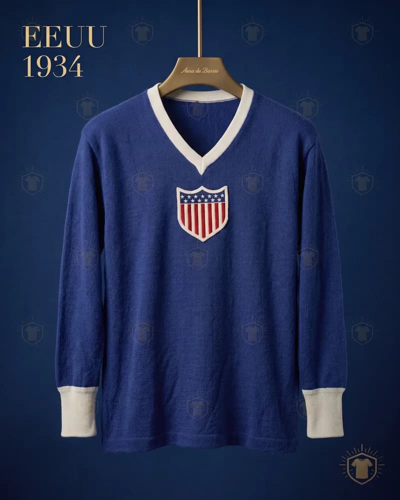 Camiseta local 1934 de Estados Unidos (recreación)