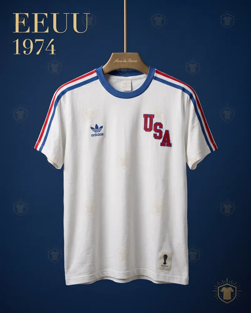 Camiseta local 1974 de Estados Unidos (recreación)