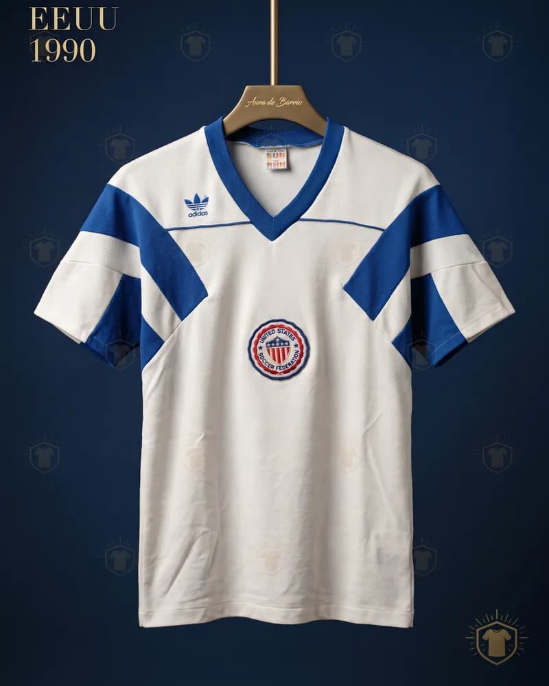 Camiseta local 1990 de Estados Unidos (recreación)
