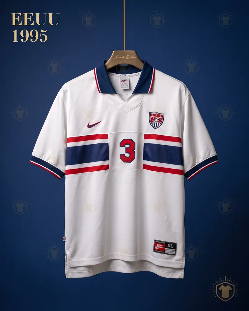 Camiseta local 1995 de Estados Unidos (recreación)