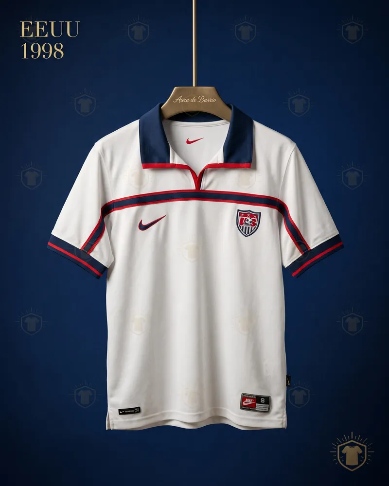 Camiseta local 1998 de Estados Unidos (recreación)