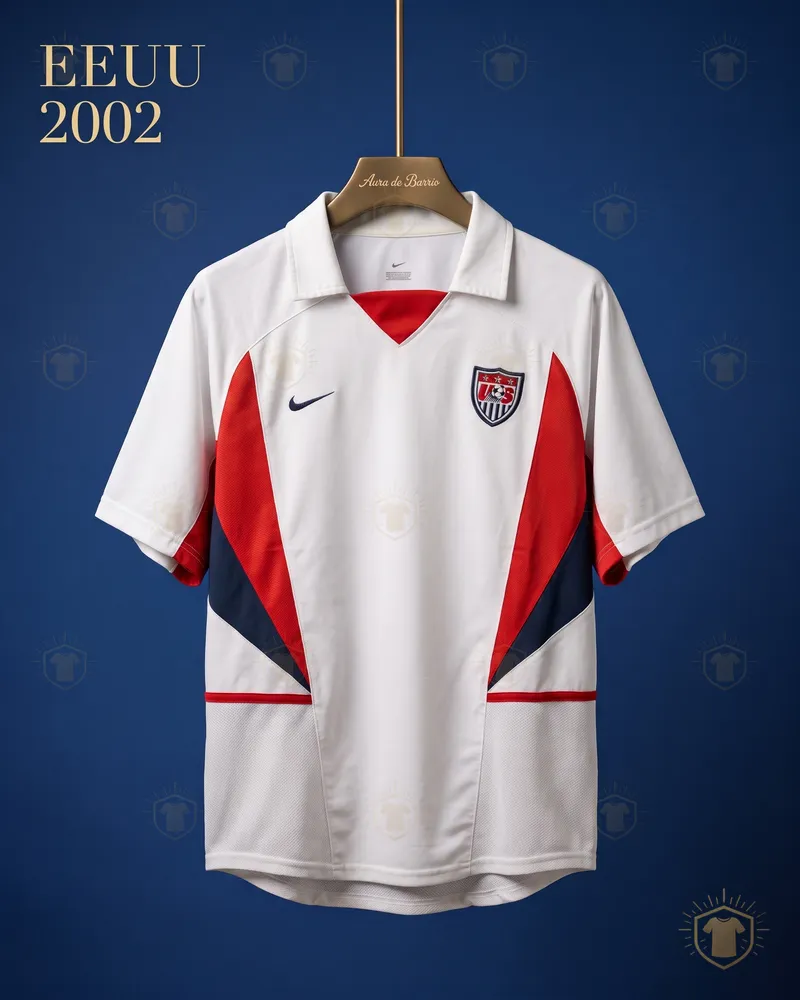 Camiseta local 2002 de Estados Unidos (recreación)