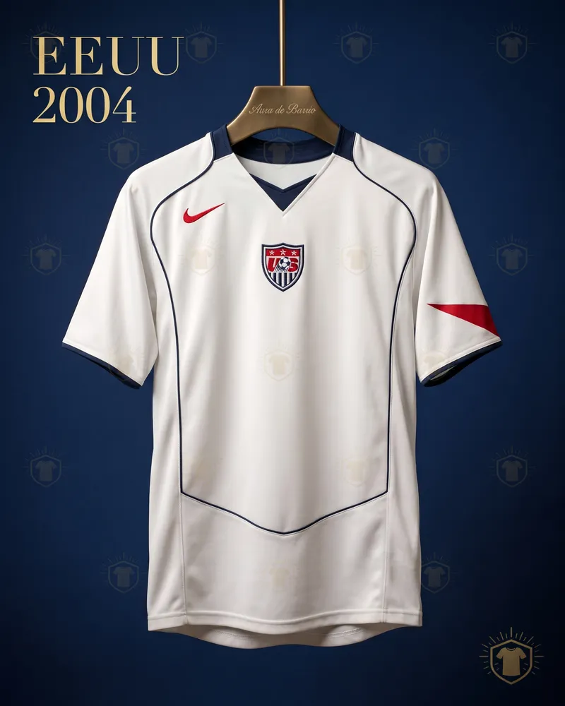 Camiseta local 2004 de Estados Unidos (recreación)