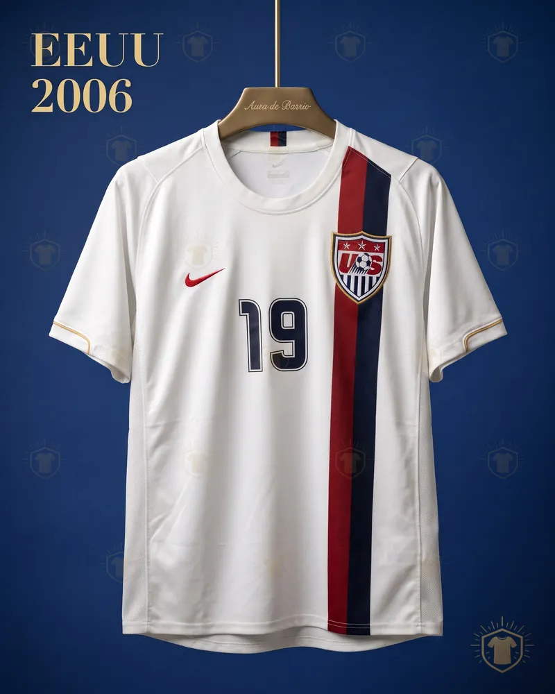 Camiseta local 2006 de Estados Unidos (recreación)
