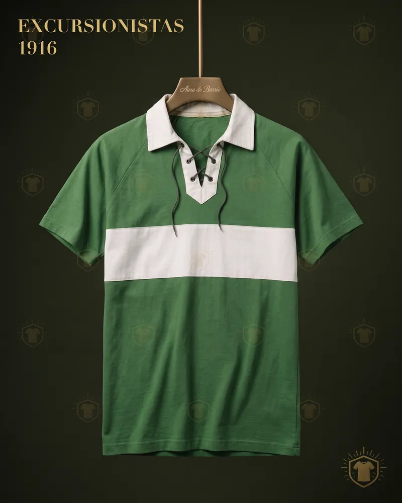 Camiseta local 1916 de Excursionistas (recreación)