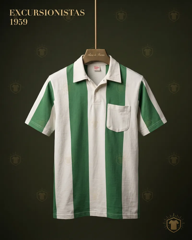 Camiseta local 1959 de Excursionistas (recreación)