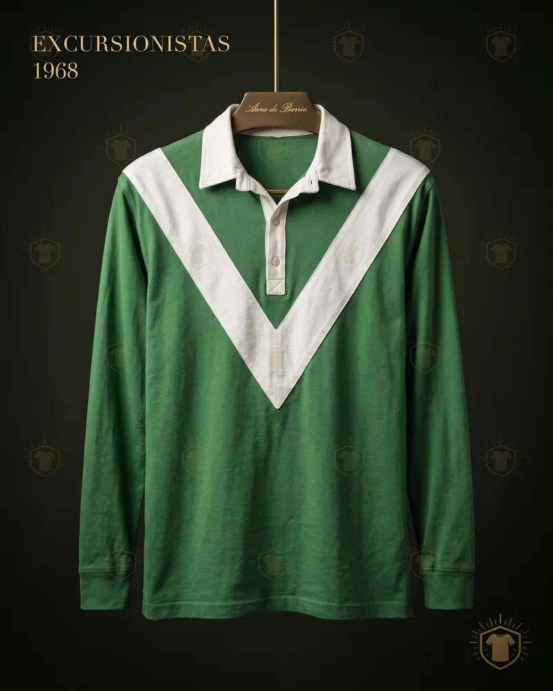 Camiseta local 1968 de Excursionistas (recreación)