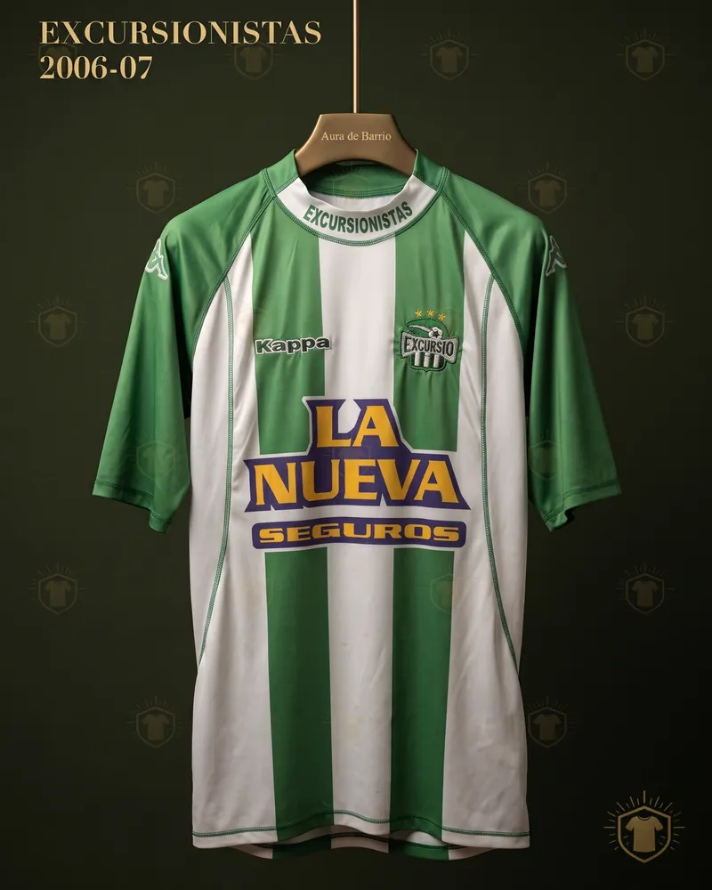 Camiseta local 2006–07 de Excursionistas (recreación)