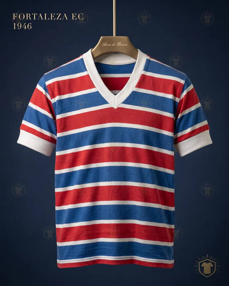 Camiseta local 1946 de Fortaleza EC (recreación)