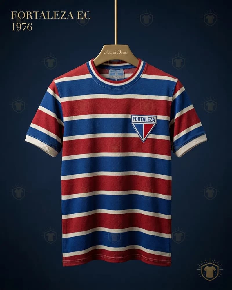 Camiseta local 1976 de Fortaleza EC (recreación)