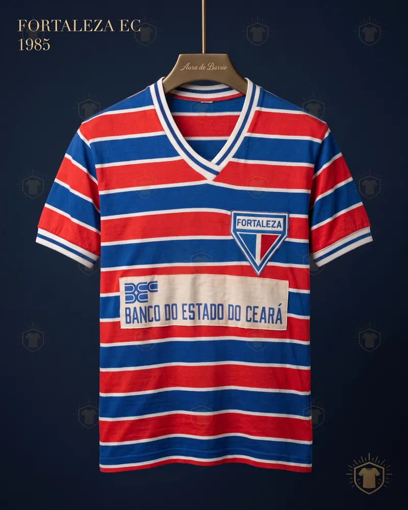 Camiseta local 1985 de Fortaleza EC (recreación)