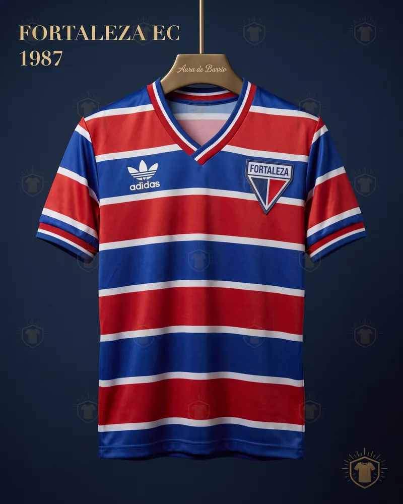 Camiseta local 1987 de Fortaleza EC (recreación)