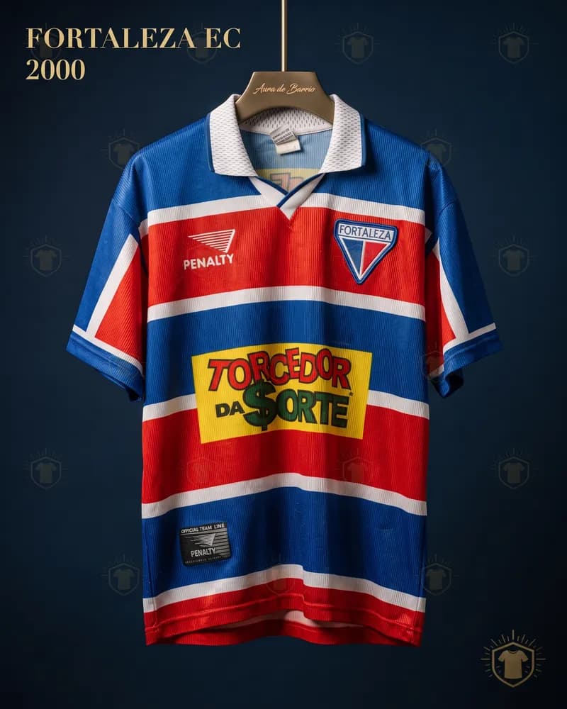 Camiseta local 2000 de Fortaleza EC (recreación)