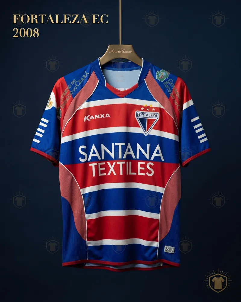 Camiseta local 2008 de Fortaleza EC (recreación)