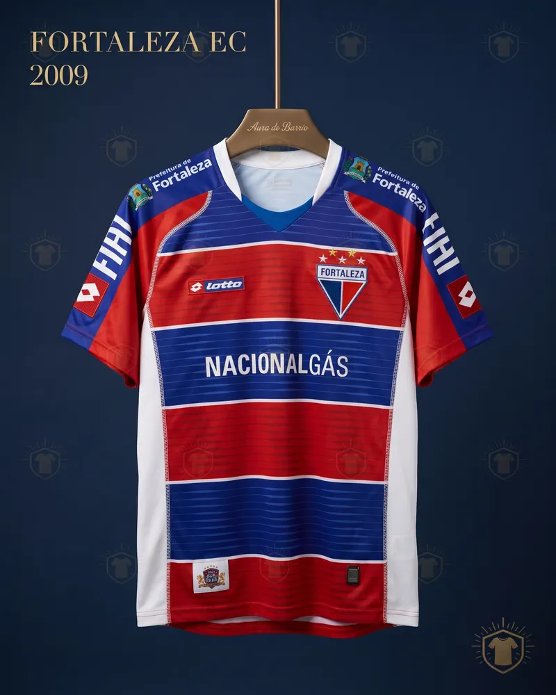 Camiseta local 2009 de Fortaleza EC (recreación)