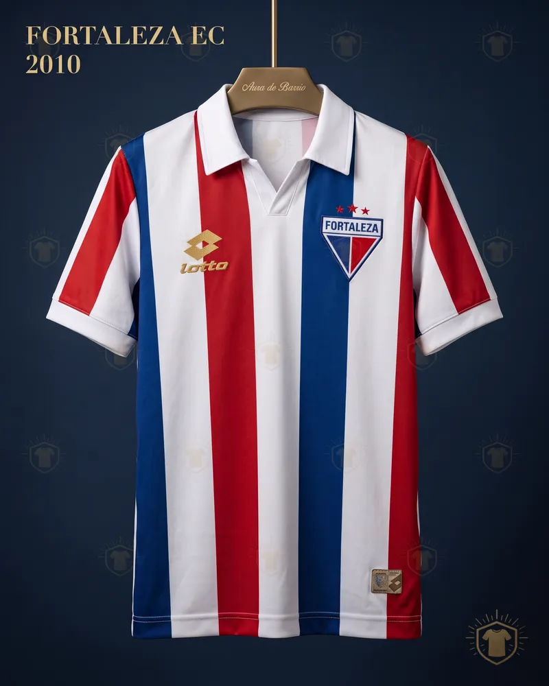 Camiseta visitante 2010 de Fortaleza EC (recreación)