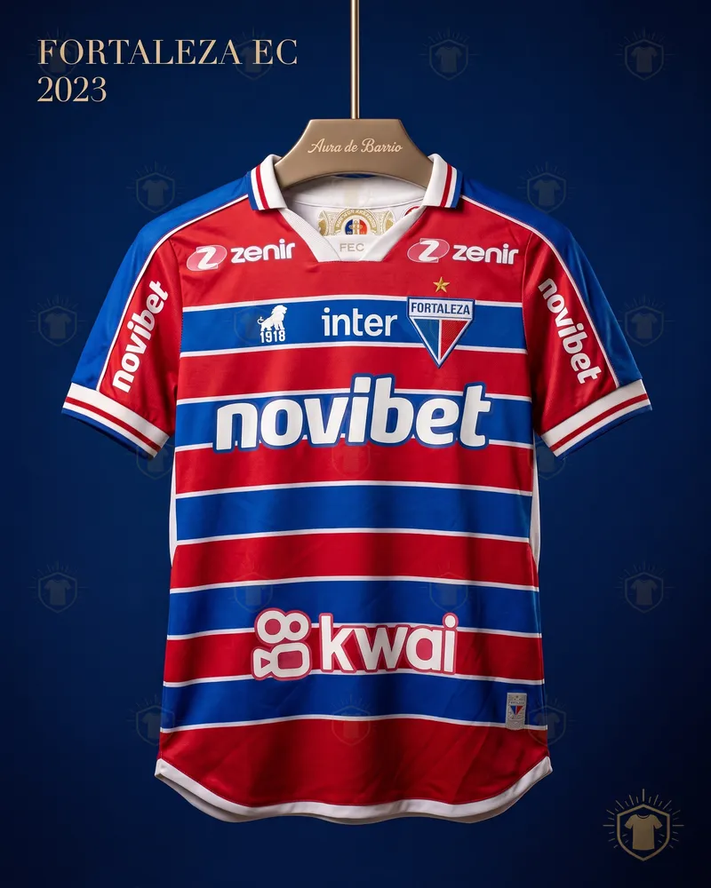 Camiseta local 2023 de Fortaleza EC (recreación)