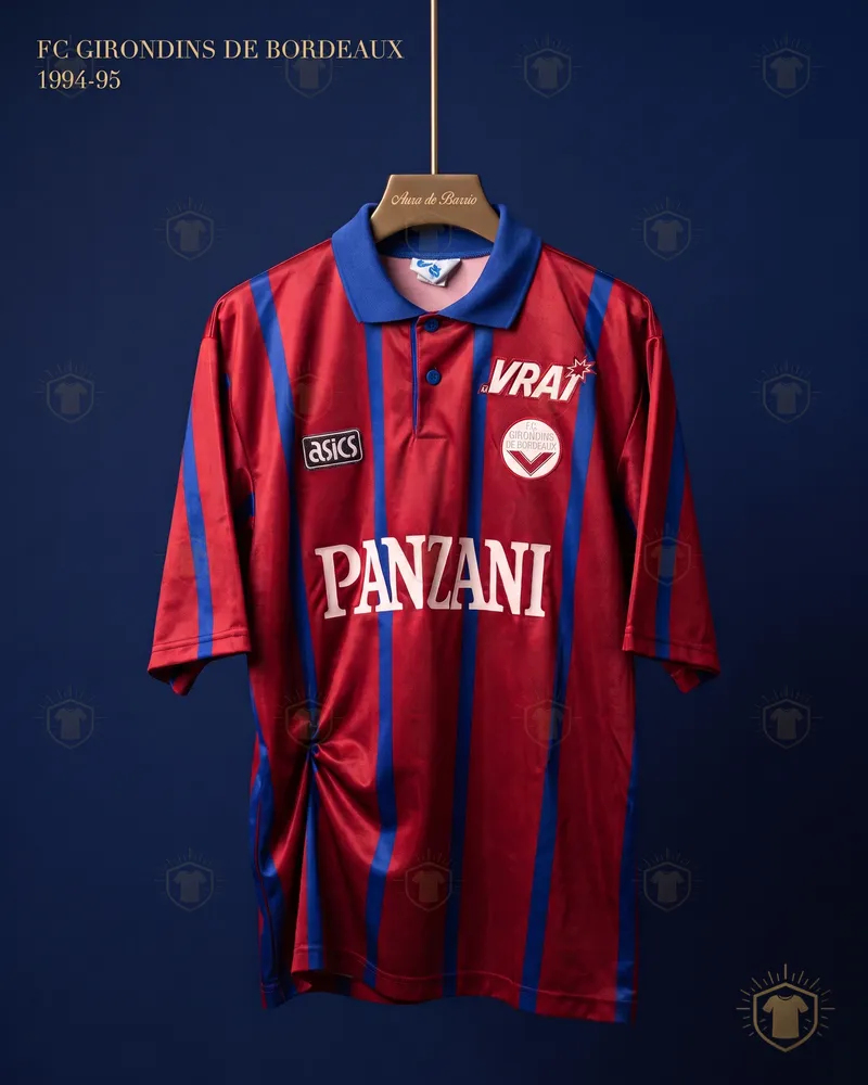 Camiseta local 1994–95 de Girondins de Bordeaux (recreación)