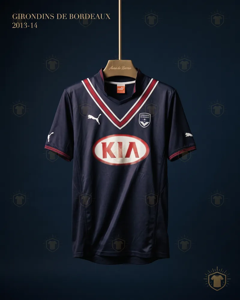 Camiseta local 2013–14 de Girondins de Bordeaux (recreación)