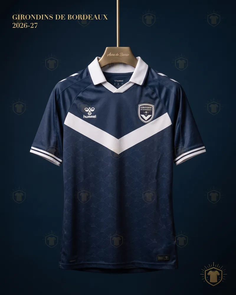 Camiseta local 2026–27 de Girondins de Bordeaux (recreación)