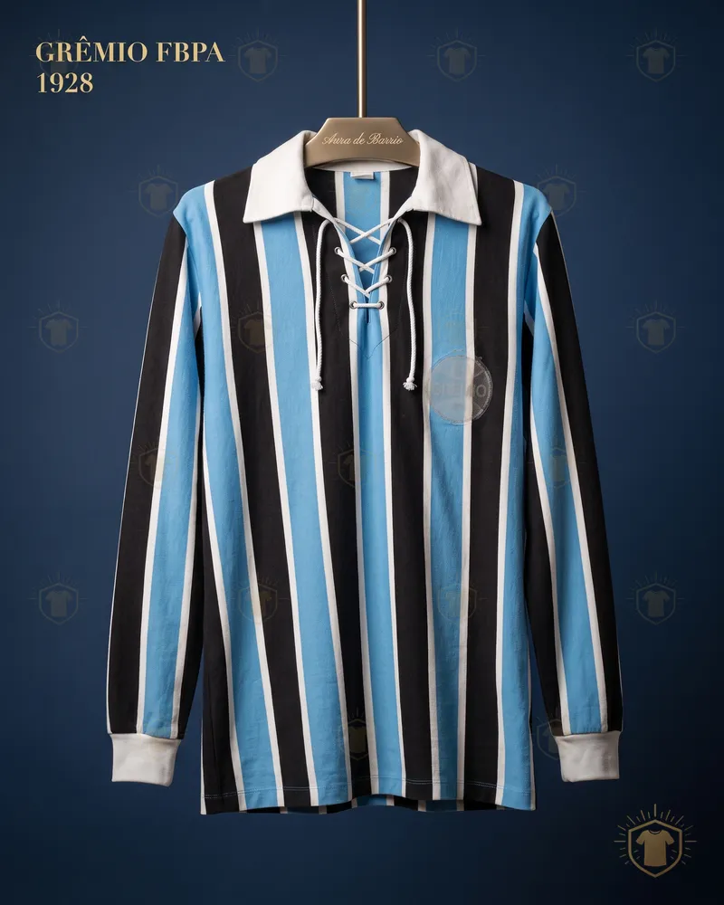 Camiseta local 1928 de Grêmio (recreación)
