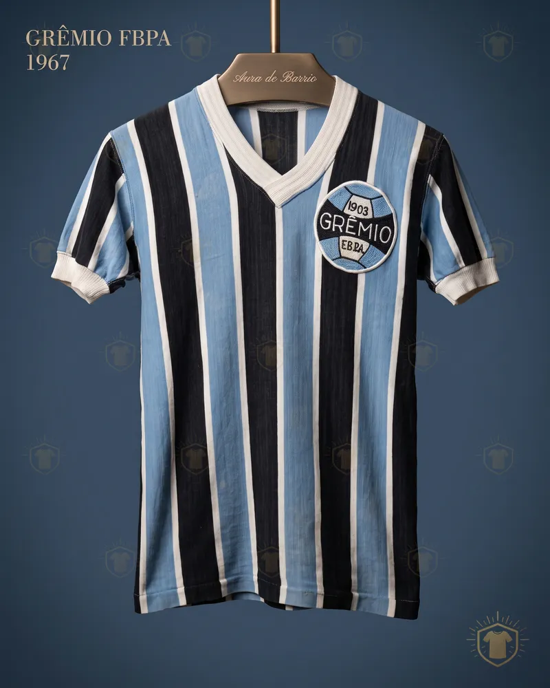 Camiseta local 1967 de Grêmio (recreación)