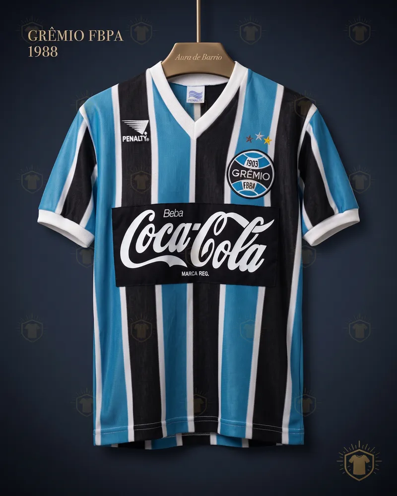 Camiseta local 1988 de Grêmio (recreación)