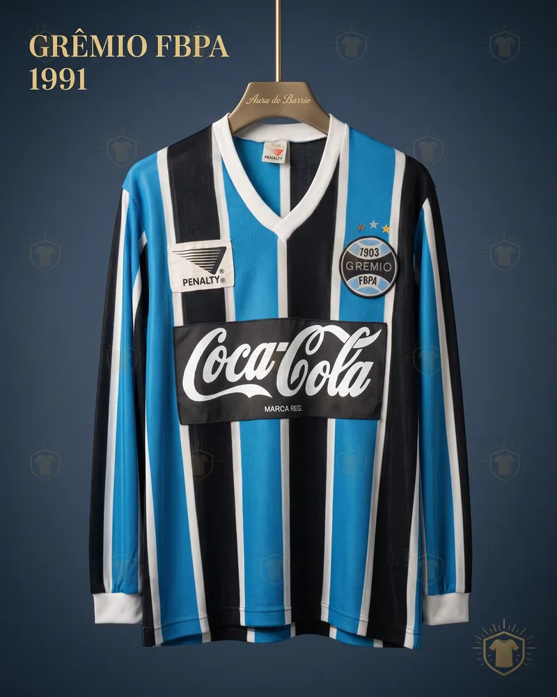 Camiseta local 1991 de Grêmio (recreación)