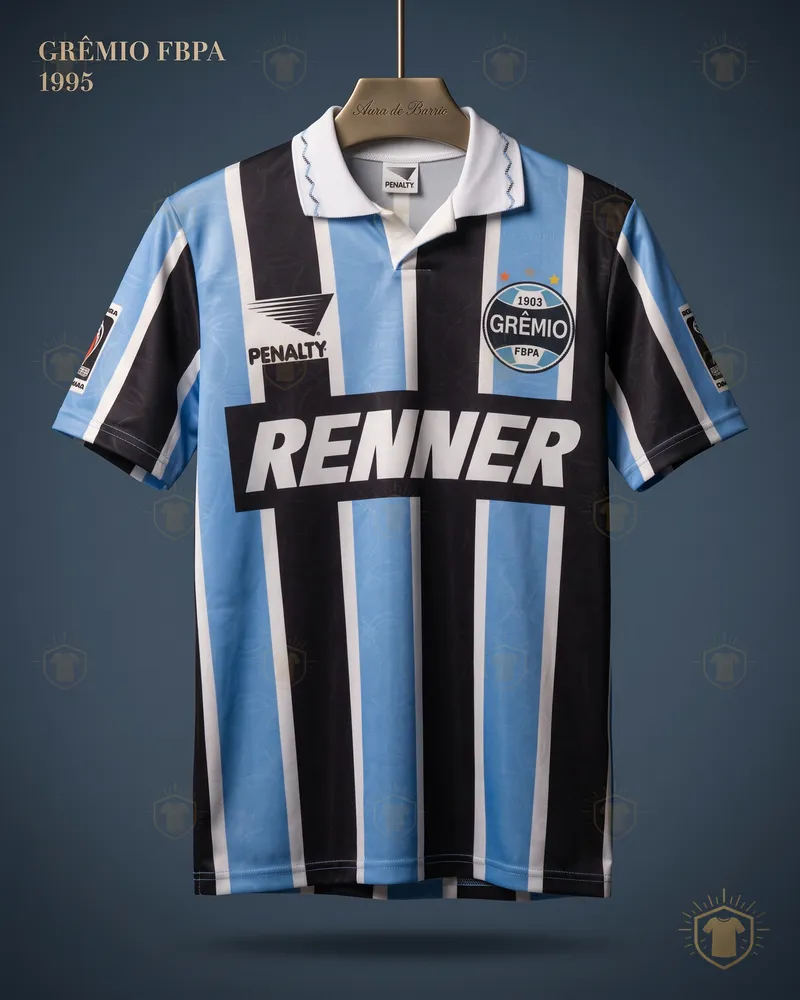 Camiseta local 1995 de Grêmio (recreación)