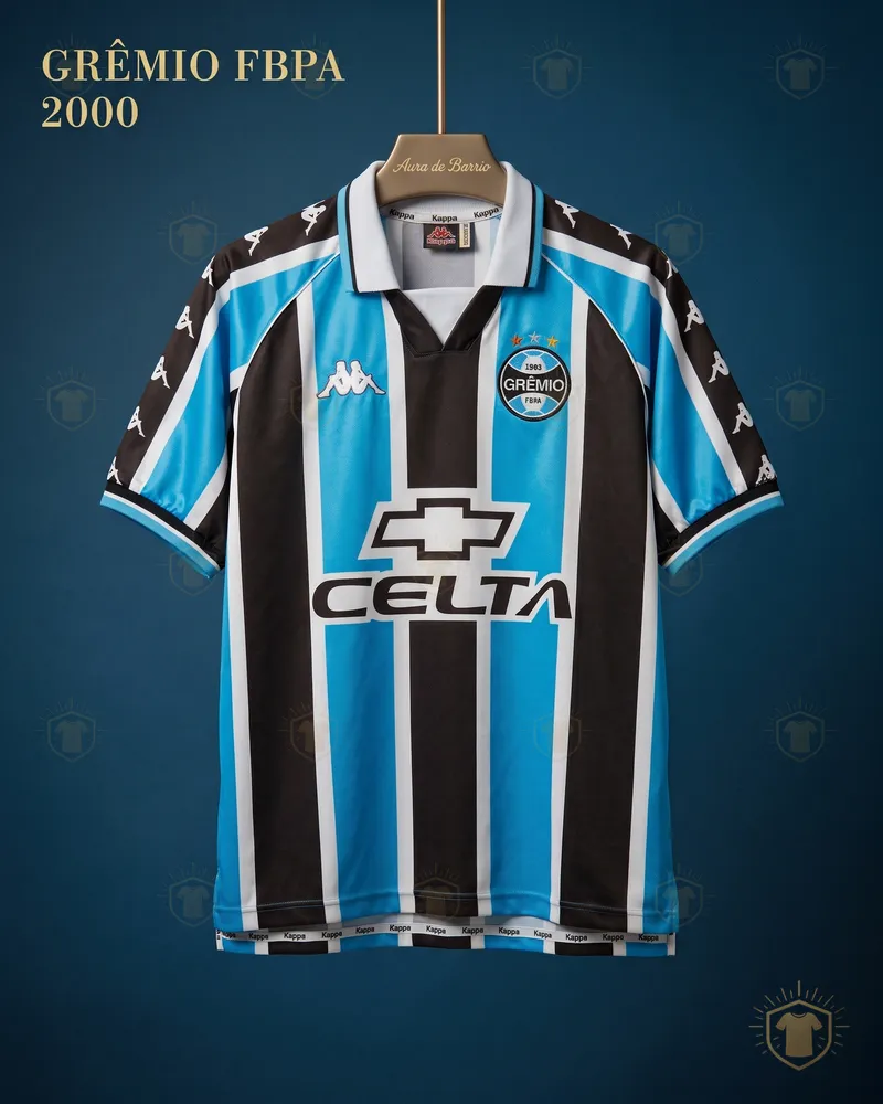 Camiseta local 2000 de Grêmio (recreación)