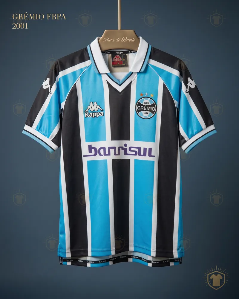 Camiseta local 2001 de Grêmio (recreación)